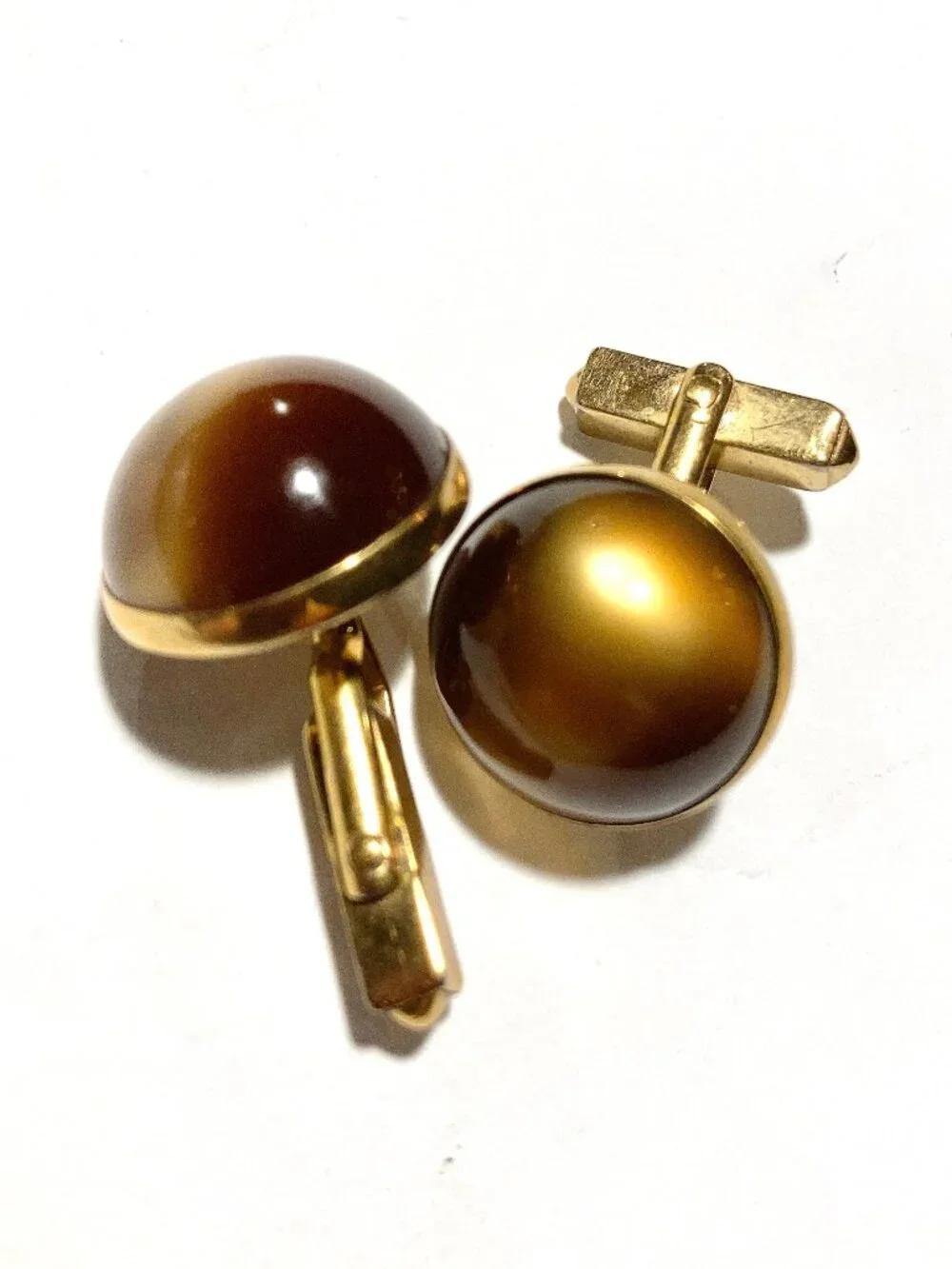 Pair of Vintage Swank Domed Cufflinks, Men’s